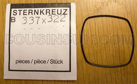 Bale Shaped (O-Ring), 33.70 x 32.20 x 0.90mm Gasket