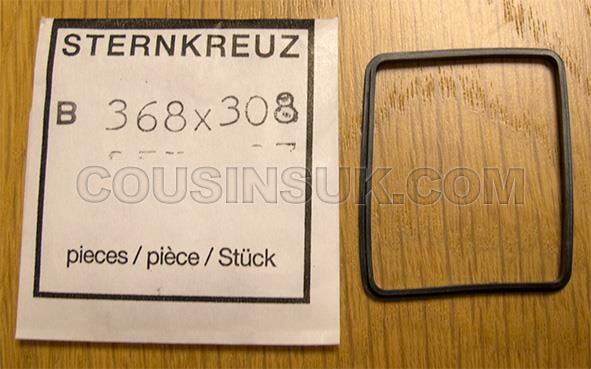 Bale Shaped (Flat), 36.80 x 30.80 x 2.30mm Gasket, Stepped