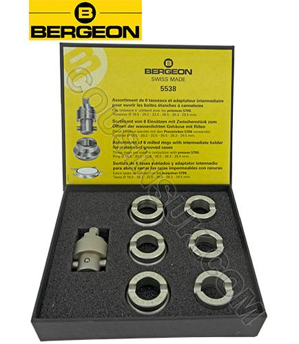 Rolex Dies (6) with Adaptor, Bergeon
