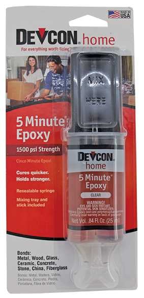 Rapid (5 Minutes) Devcon, Syringe