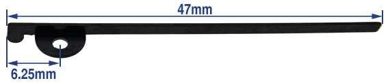 Left with Tab Clock Click Spring