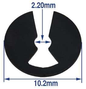 Ø2.20mm (10.2 x 2.20mm) C-Clip Click Spring