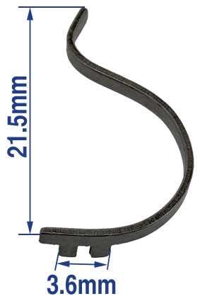 21.5mm (3.6mm) Click Spring