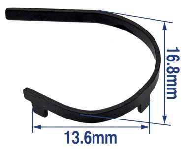 16.8mm (13.6mm) Click Spring