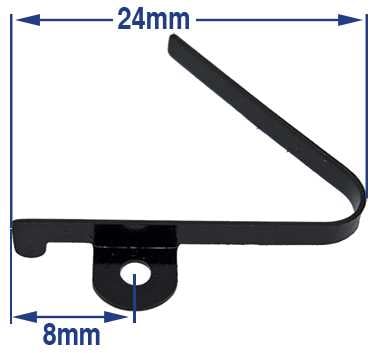 24mm Right, Outer Fixing with Tab