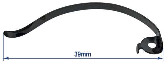 Ø39mm Clock Click Spring, Anti-Clockwise