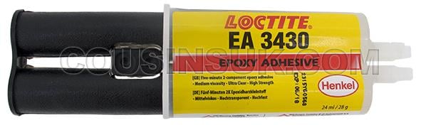Exopy (Loctite 3430A&B) Mineral Glass Adhesive, 24ml