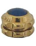 9 x Ø4.00mm x Ø1.60mm GP, Blue Stone