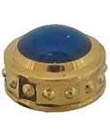 9 x Ø4.50mm x Ø2.00mm GP, Blue Stone