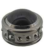 9 x Ø4.50mm x Ø2.00mm SS, Black Stone