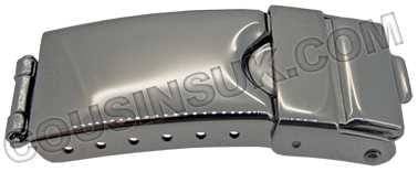 12mm (6mm) SS Clasp