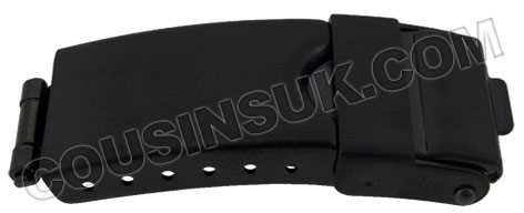 12mm (6mm) Black Clasp