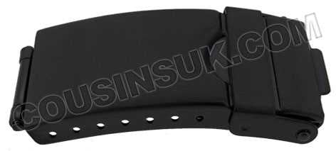 16mm (9mm) Black Clasp