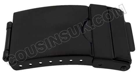 20mm (10mm) Black Clasp