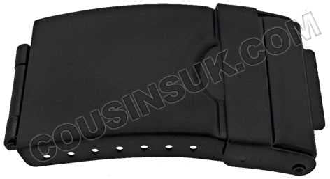 22mm (10mm) Black Clasp