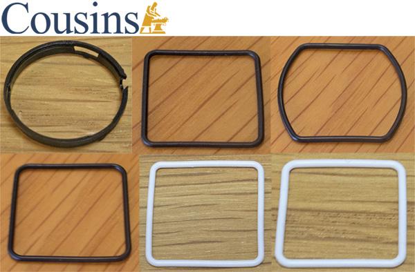 Cartier Crystal Shaped Gaskets