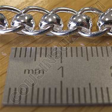 (1) Ø7.05mm, 7.5" (19cm, 20.3g) Rollerball, Bracelet