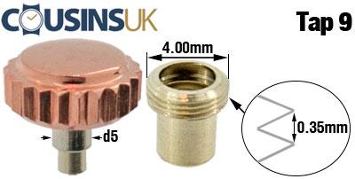 RGP: Ø4.00 x 0.35mm Thread