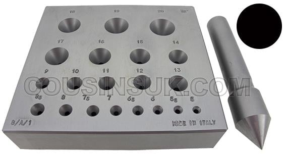 Ø5 to Ø20mm with 32 Degree Punch