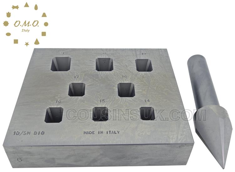 14 x 10mm to 21 x 15mm with 17 Degree Punch