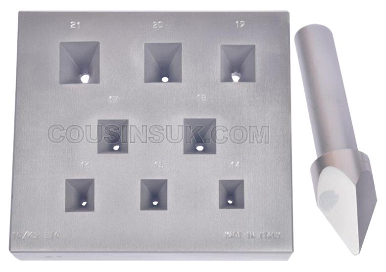 14 x 9mm to 21 x 14mm with 17 Degree Punch