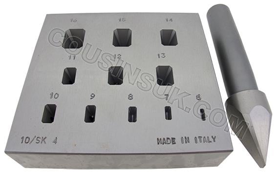 6 x 2mm to 16 x 12mm with 17 Degree Punch