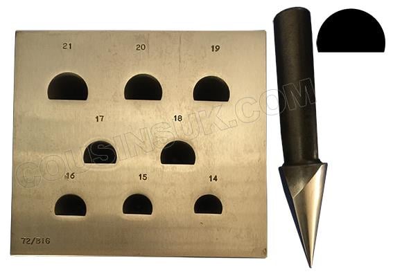 Ø5 to Ø15mm with 17 Degree Punch