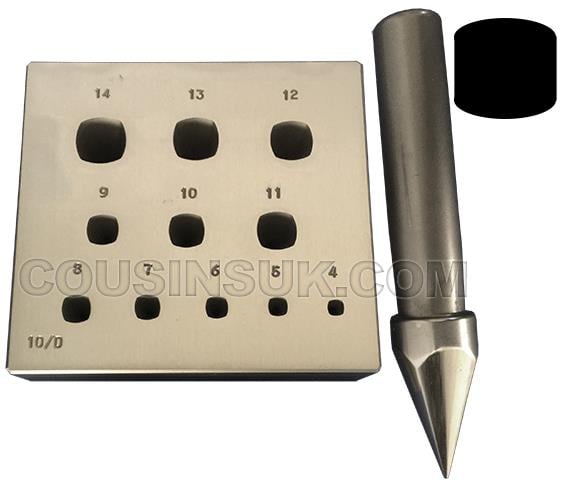 4 x 4 to 14 x 14mm with 17 Degree Punch