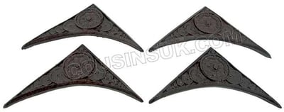 Spandrel, Corner 85 x 120mm (Resin) Made in UK