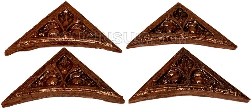 Spandrel, Corner 40 x 60mm (Resin) Made in UK
