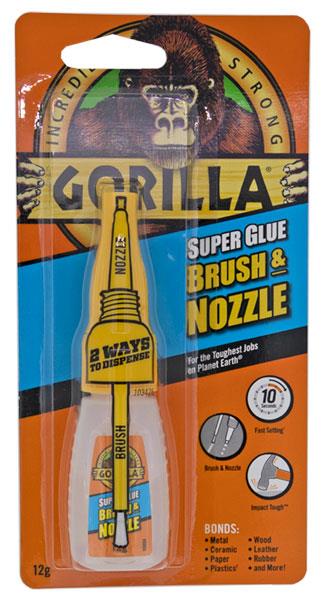 Gorilla Superglue with Brush (12 Grams)