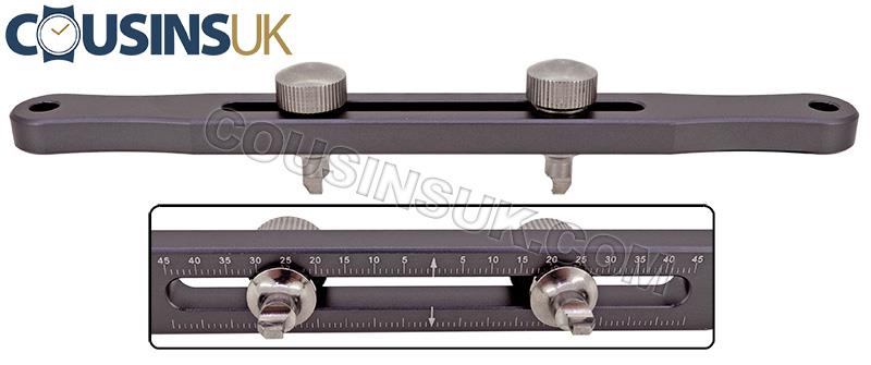 Straight Double Arm, up to Ø80mm