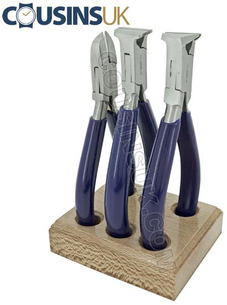 Cousins Swiss Style, 3 Cutters on Stand