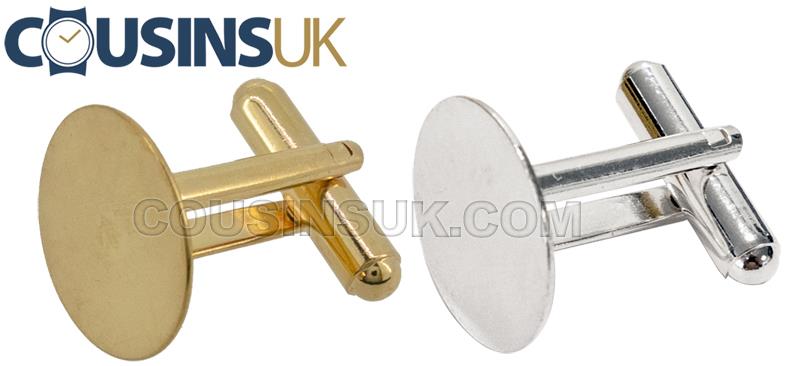 Base Metal (Plated) Cuff Links