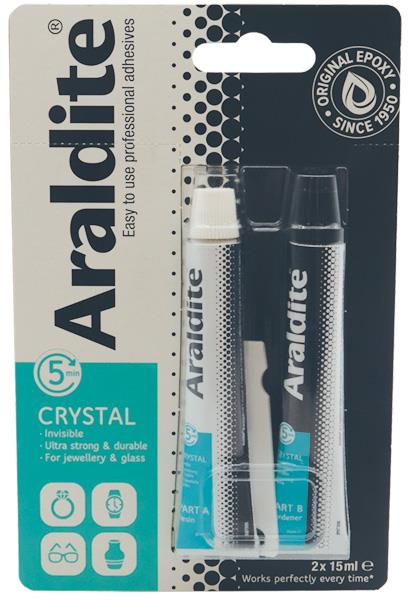 Crystal (Invisible) Araldite Epoxy (Tube)