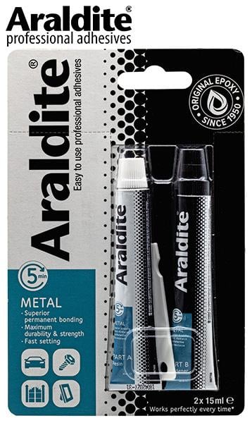 Steel (For Metals) Araldite Epoxy (Tube)