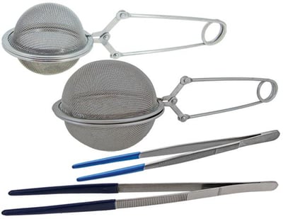 Steam Cleaning Aids, (Tweezers, Baskets)
