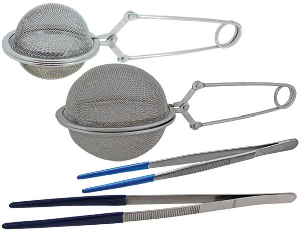 Steam Cleaning Aids, (Tweezers, Baskets)