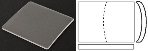 23.80mm x 21.45mm (H1.20mm x T0.70mm) Cartier Santos Dumont