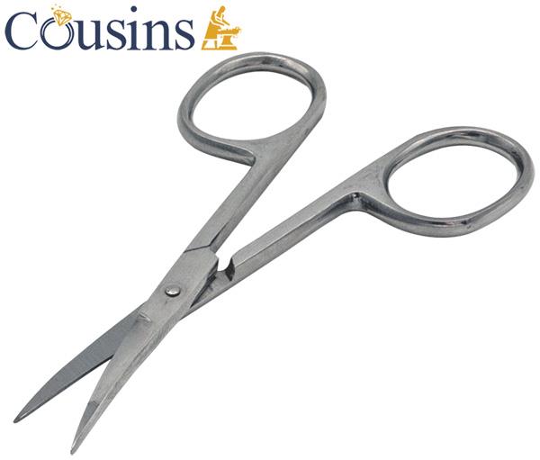 Cuticle Scissors, Curved Tips