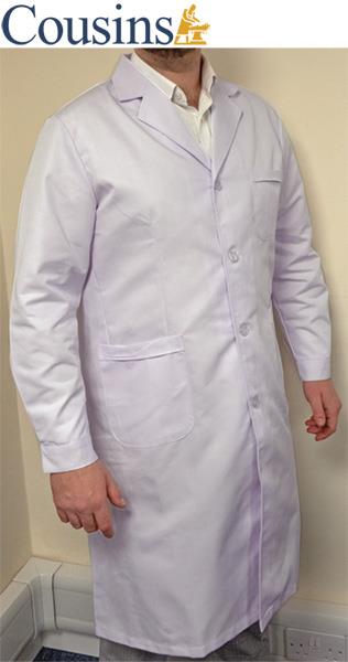 (M) Medium Antistatic/Antiacid Coat, Cousins
