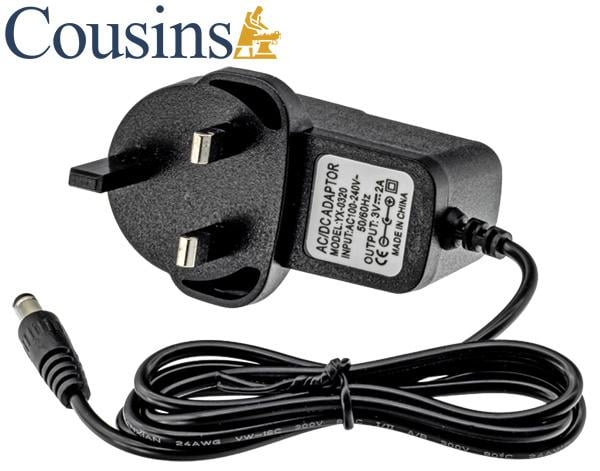 Plug & Cable (3 Pin, UK)