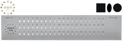 Steel Multishape, O.M.O Italy (Round, Oval, Square)