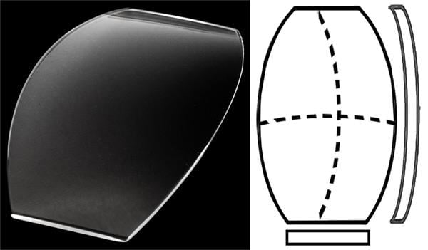 34.88mm x 21.14mm (H5.20mm x T0.80mm) Cartier Tonneau