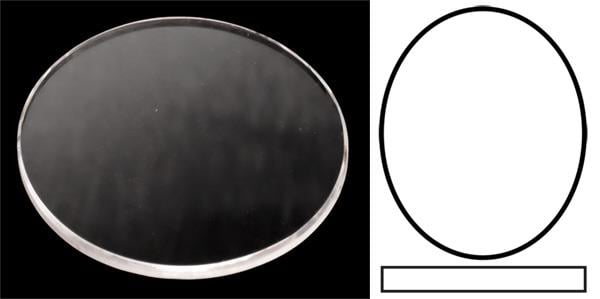 26.00mm x 20.50mm (T1.00mm) Chopard Happy Sport