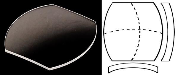 22.95mm x 22.95mm (H1.80mm x T0.80mm) Cartier