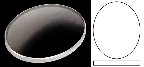 19.90mm x 16.60mm (H2.40mm x T1.30mm) Cartier