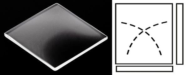 20.80mm x 19.80mm (H2.20mm x T1.10mm) Cartier