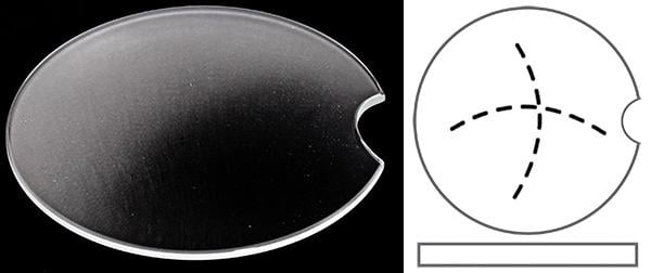 Ø33.30mm (H3.20mm x T1.00mm) Cartier Ballon Bleu
