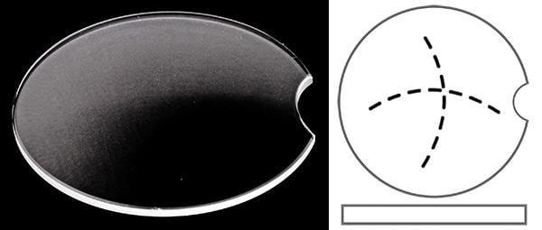 Ø28.00mm (H2.50mm x T1.00mm) Cartier Ballon Bleu